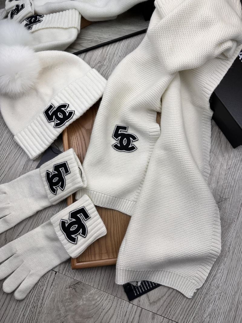 Chanel Caps Scarfs